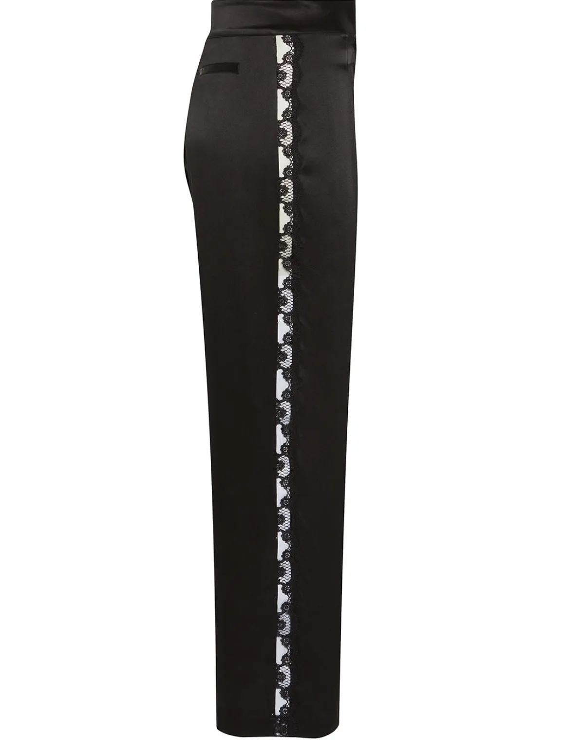 Pantalon broderie - Noir