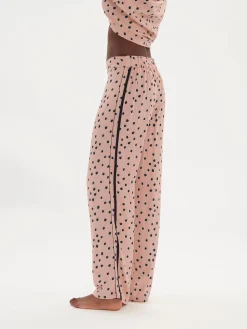 Pantalon - Imprimé Rose Encens