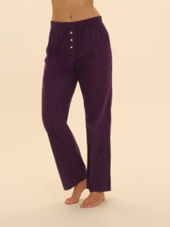 Pantalon - Rayures Bleu