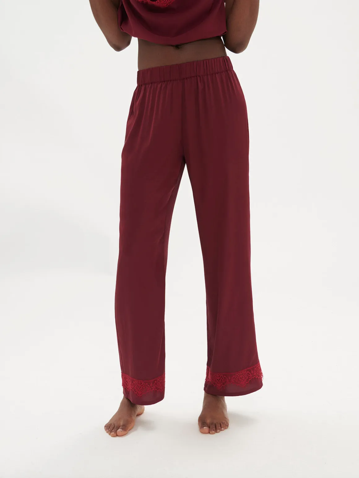 Pantalon - Rouge Spinelle