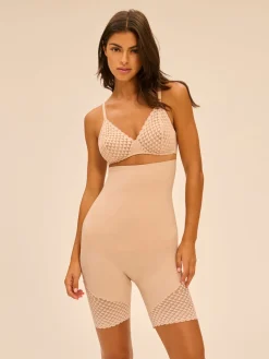 Panty haut gainant - Peau Rosée