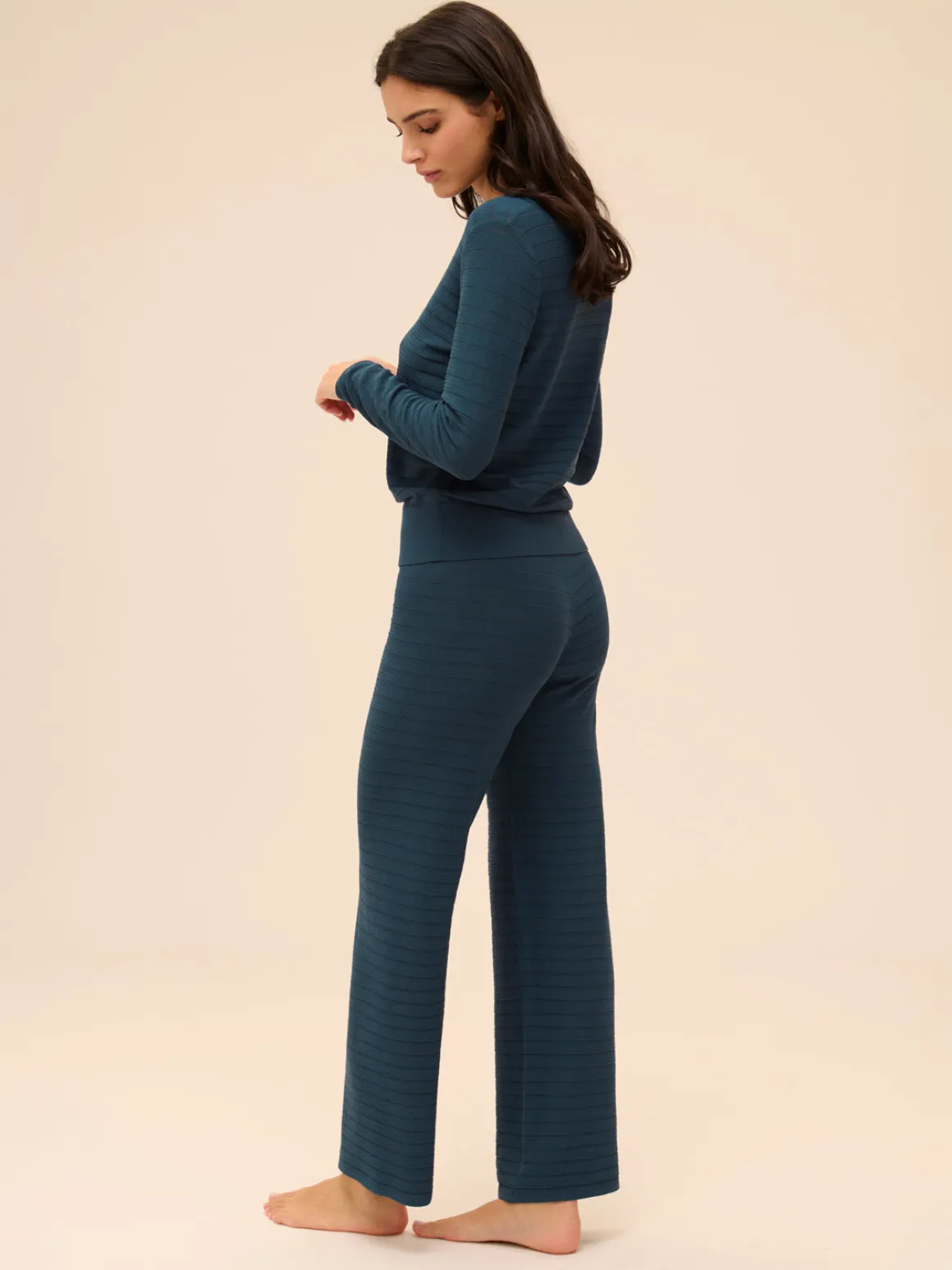 Pull - Bleu pétrole