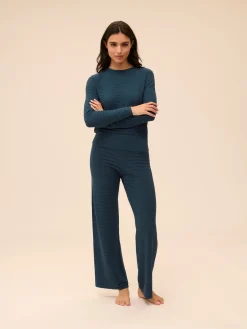 Pull - Bleu pétrole