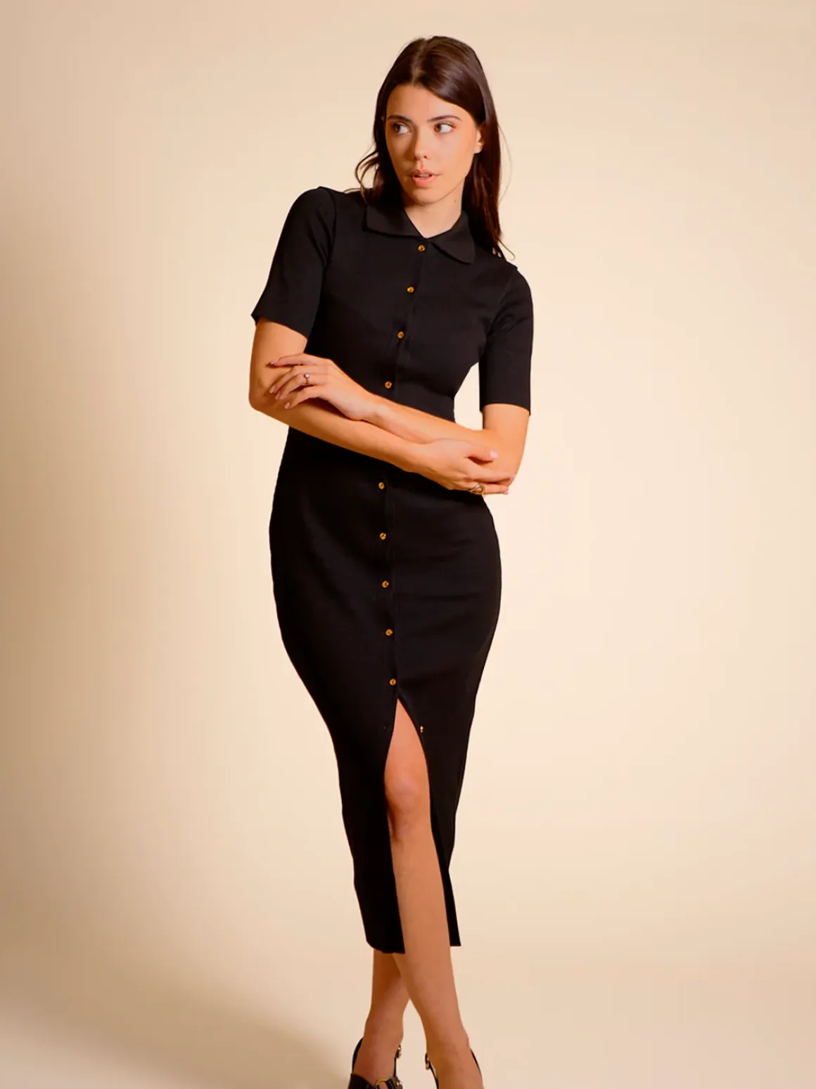Robe longue - Noir