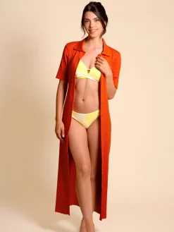 Robe longue - Orange Grenadier
