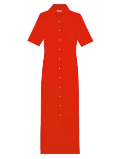 Robe longue - Orange Grenadier