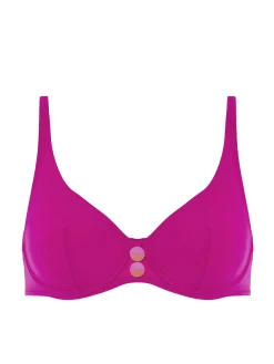 Soutien-gorge Armatures Décolleté Galbé - Rose Hibiscus