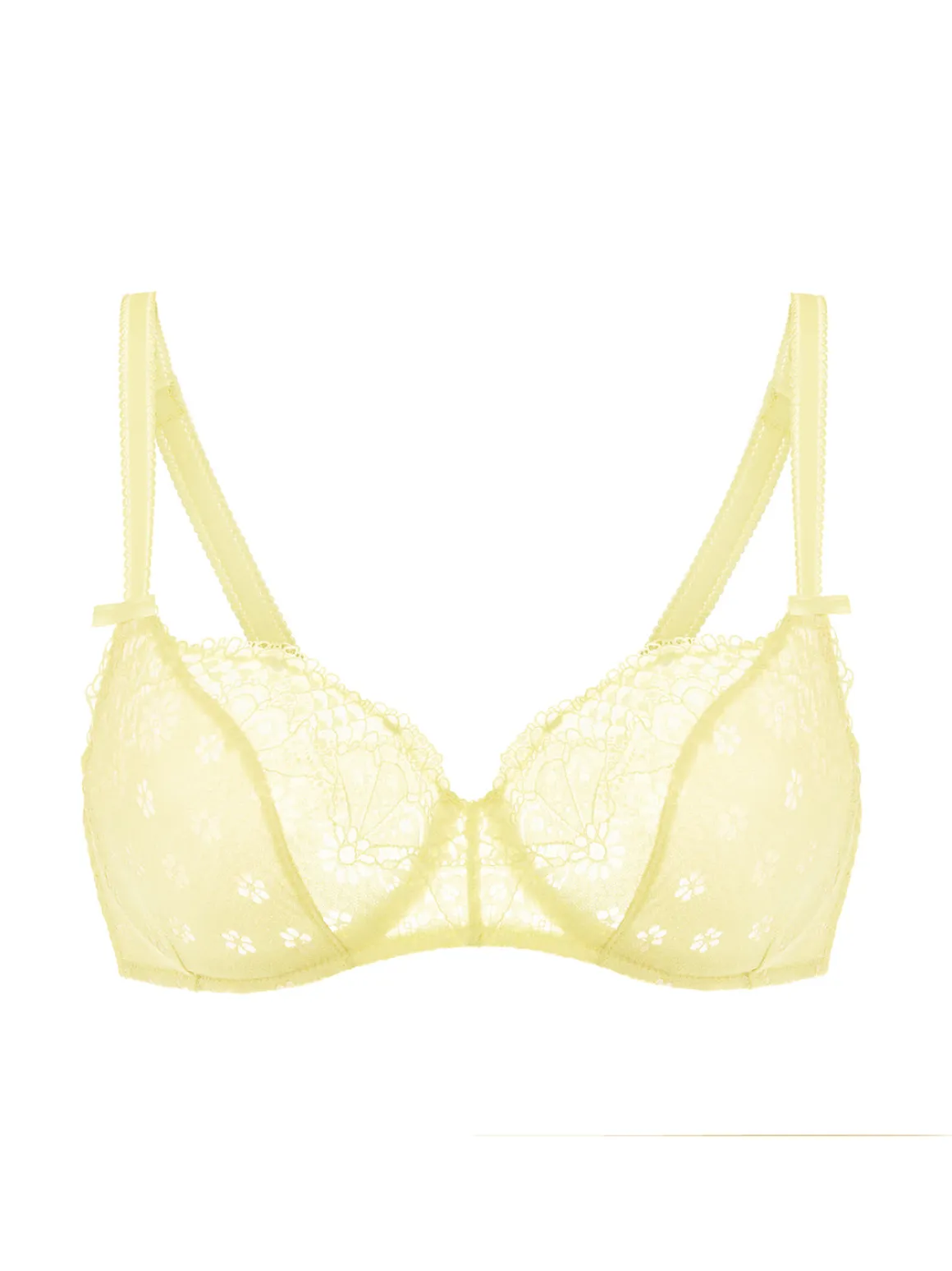 Soutien-gorge armatures - Jaune Yuzu