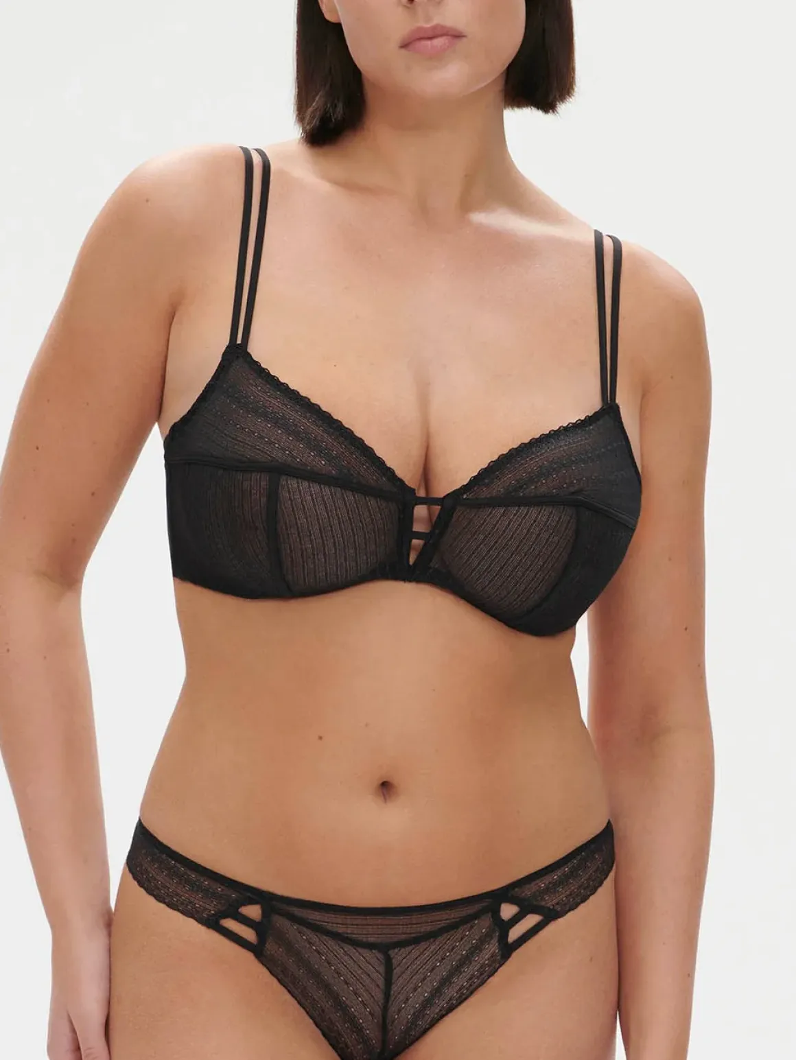 Soutien-gorge armatures - Noir