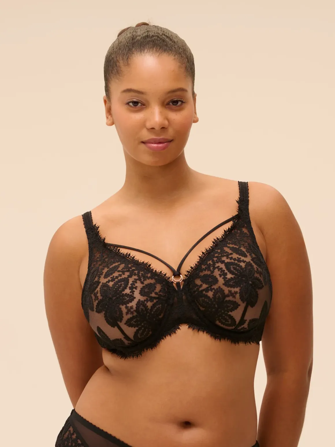 Soutien-gorge armatures - Noir