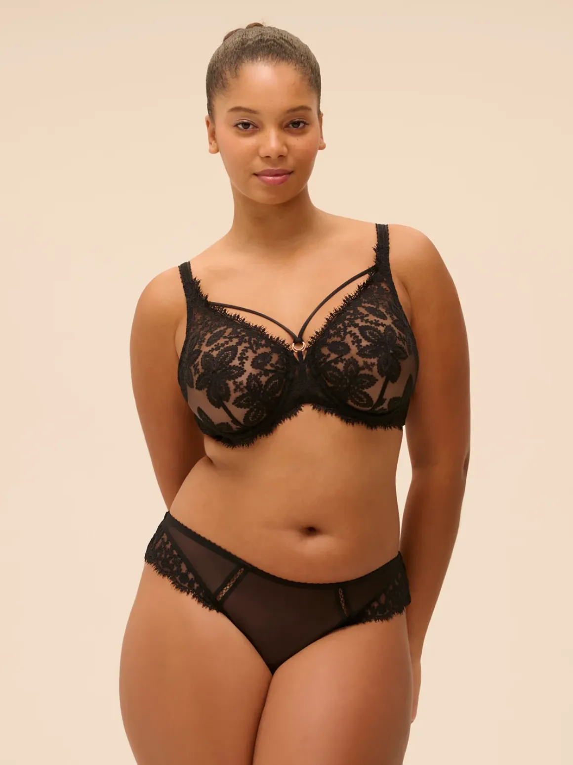 Soutien-gorge armatures - Noir
