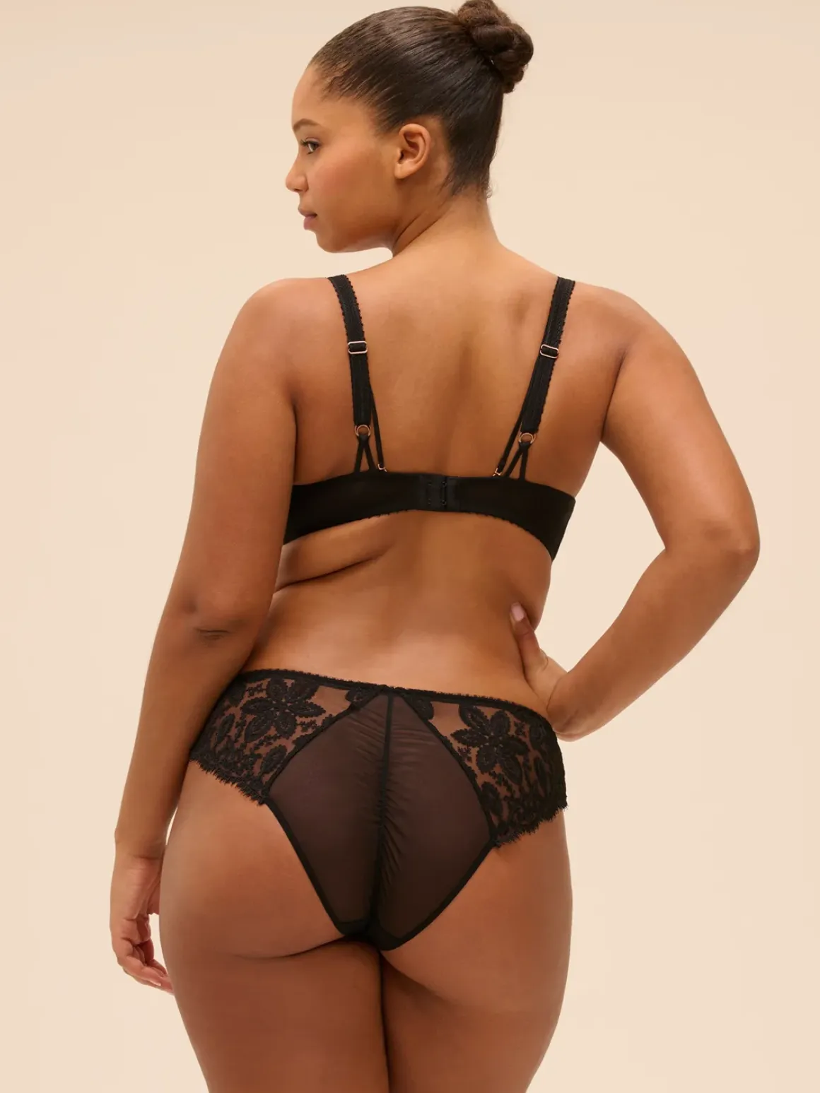 Soutien-gorge armatures - Noir