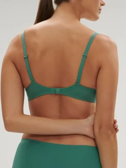 Soutien-gorge avec armature décolleté plongeant - Vert Garden