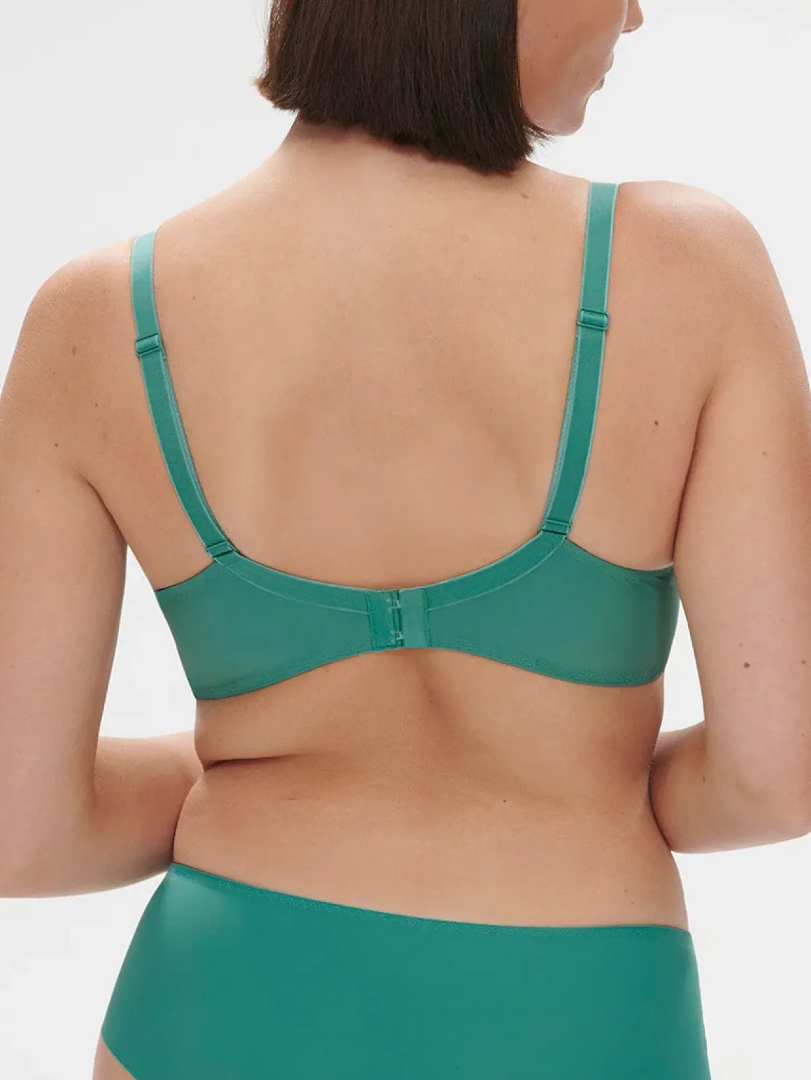 Soutien-gorge avec armature décolleté plongeant - Vert Garden