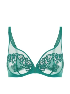 Soutien-gorge avec armature décolleté plongeant - Vert Garden