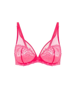 Soutien-gorge avec armature décolleté plongeant - Rose Fabuleux