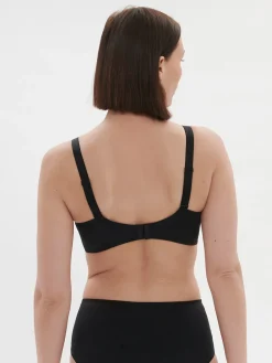 Soutien-gorge avec armature décolleté plongeant - Noir Gem