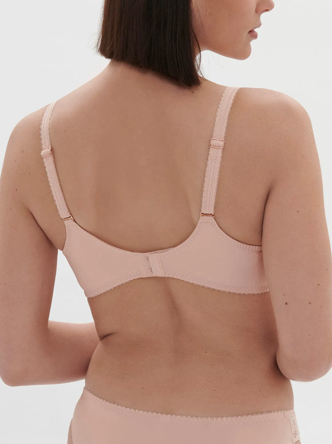 Soutien-gorge avec armature décolleté carré - Rose Ballet