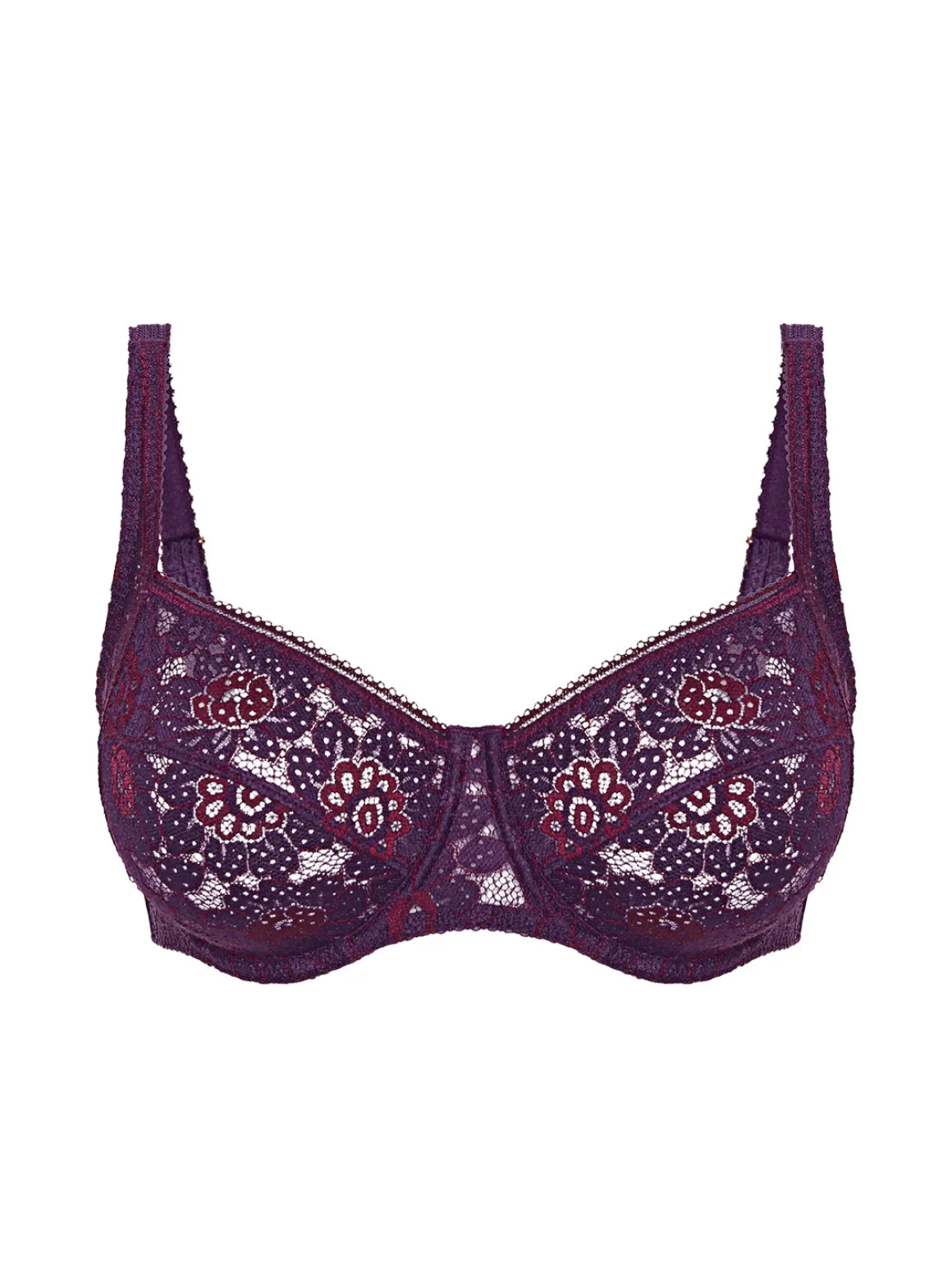 Soutien-gorge avec armature décolleté carré - Violet Euphoria