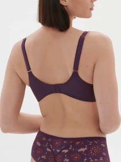 Soutien-gorge avec armature décolleté carré - Violet Euphoria