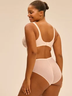 Soutien-gorge avec armature emboitant - Rose sakura