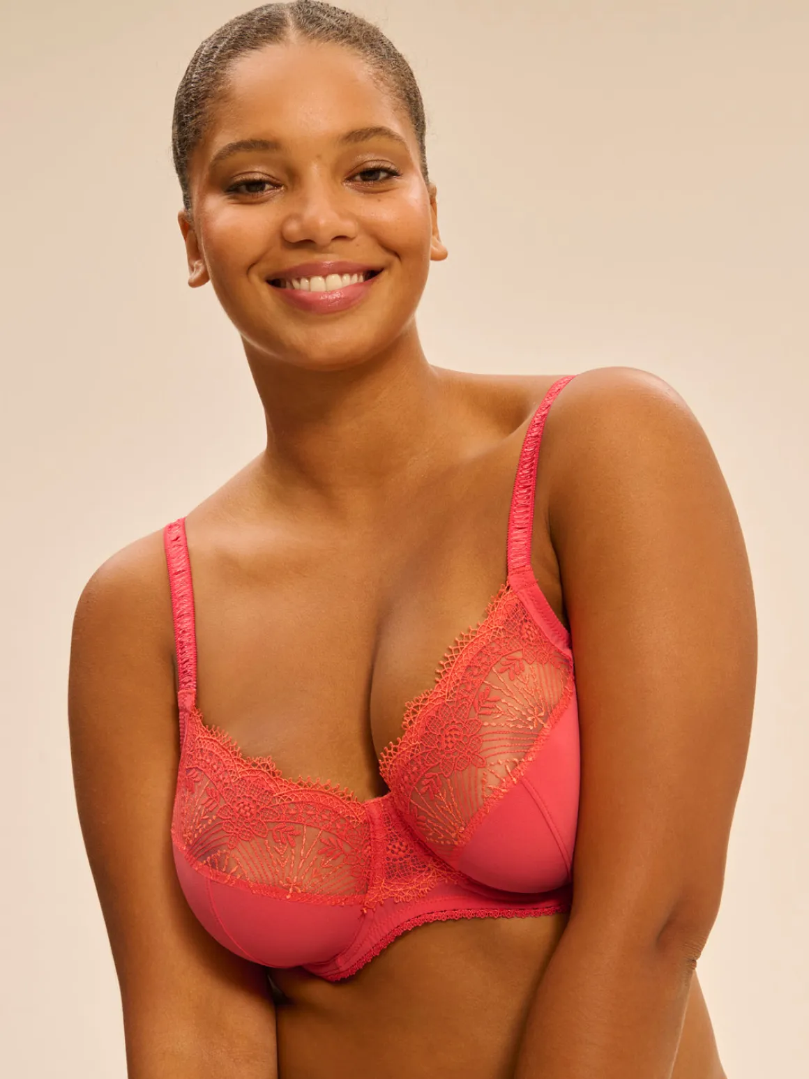 Soutien-gorge avec armature emboitant - Coralia