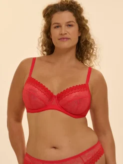 Soutien-gorge avec armature emboitant - Flamingo