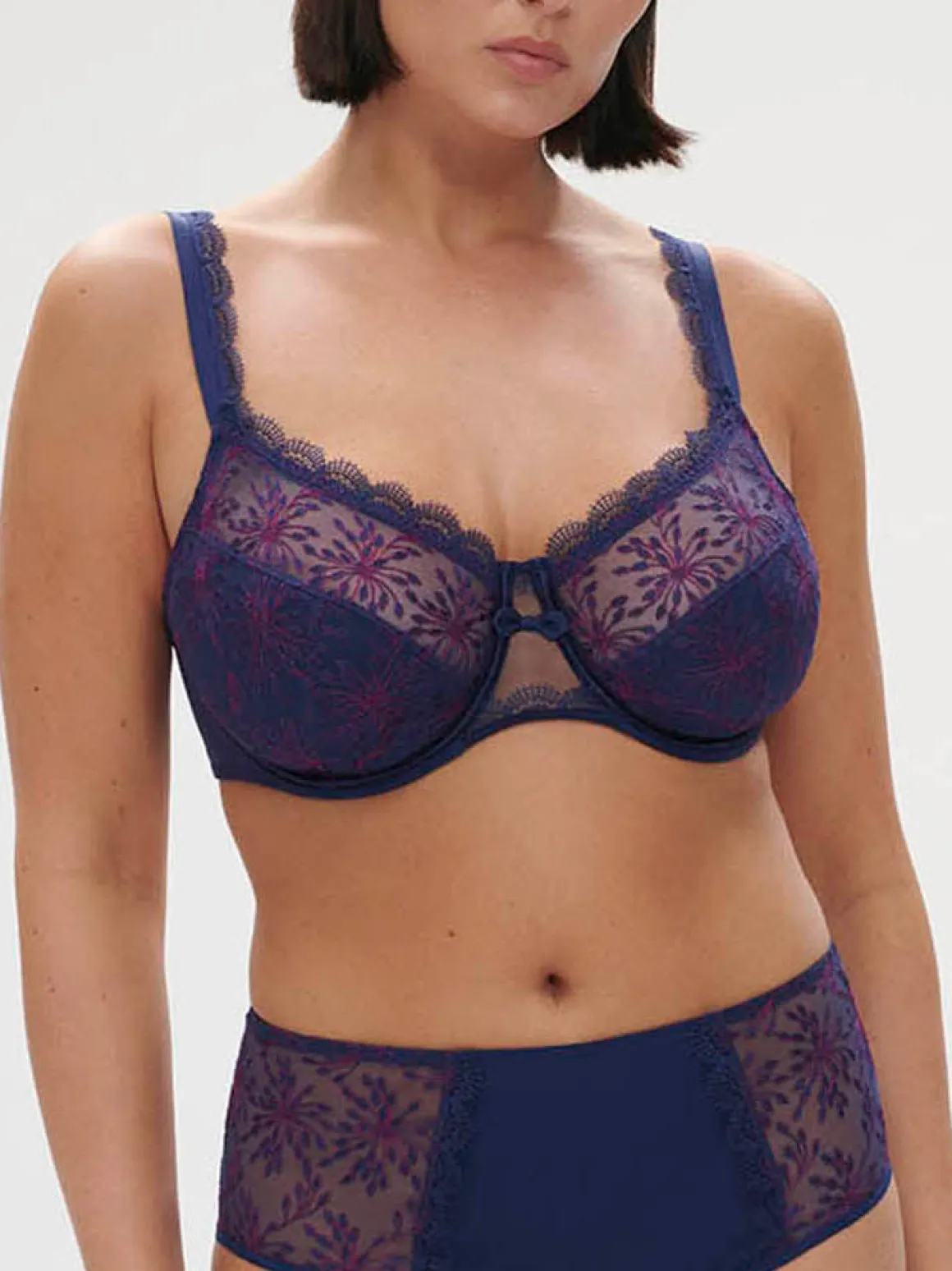 Soutien-gorge avec armature emboitant - Midnight