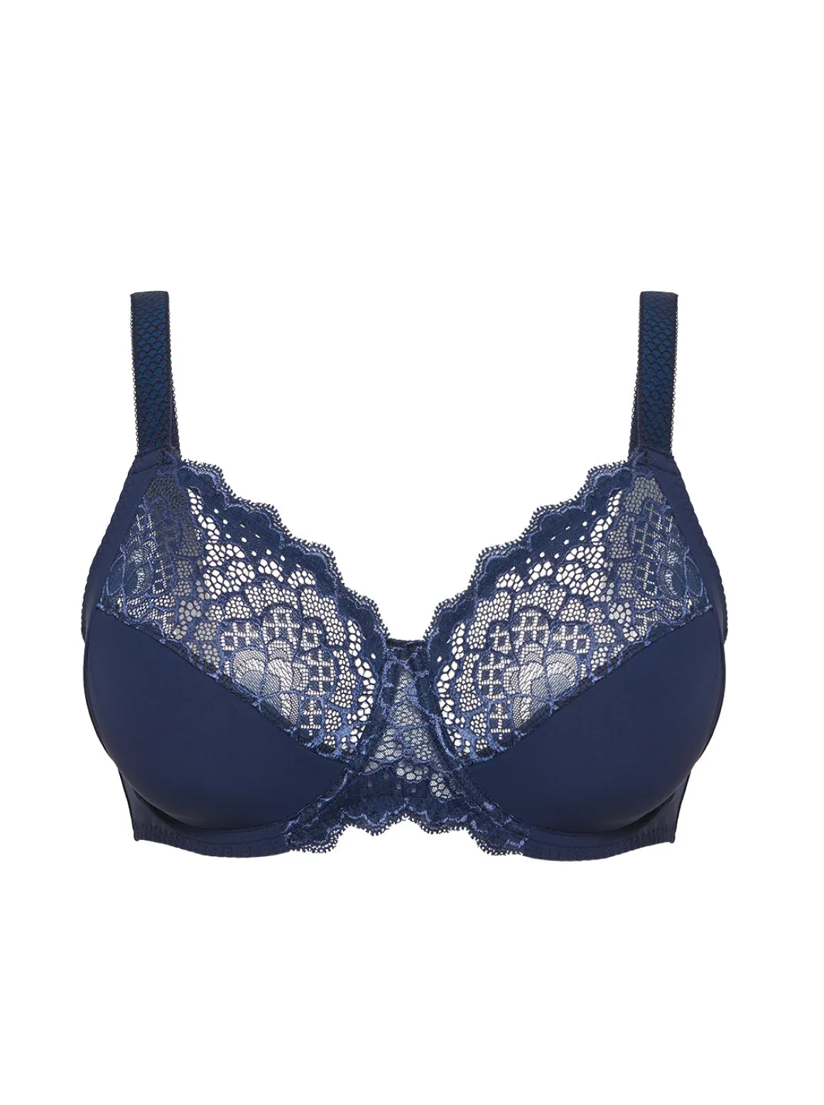 Soutien-gorge avec armature emboitant - Encre