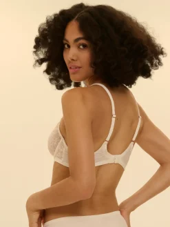 Soutien-gorge avec armature foulard - Naturel