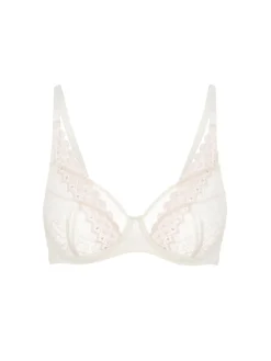 Soutien-gorge avec armature foulard - Naturel