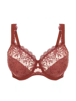 Soutien-gorge avec armatures emboitant - Terre de Sienne