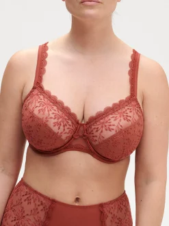 Soutien-gorge avec armatures emboitant - Terre de Sienne