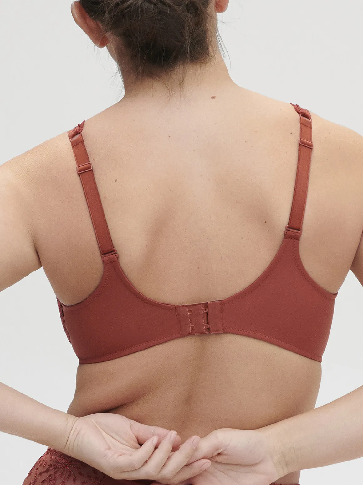Soutien-gorge avec armatures emboitant - Terre de Sienne
