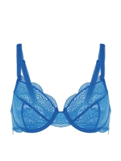 Soutien-gorge avec armatures classique - Bleu Myosotis