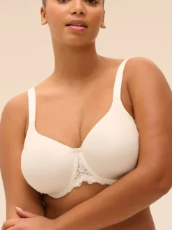 Soutien-gorge avec armatures moulé rigide - Naturel