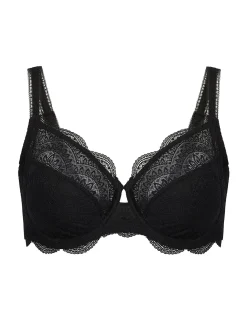 Soutien-gorge avec armatures emboitant - Noir