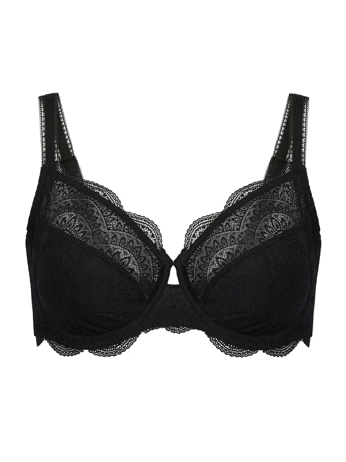 Soutien-gorge avec armatures emboitant - Noir