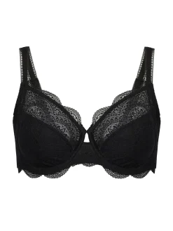Soutien-gorge avec armatures emboitant - Noir