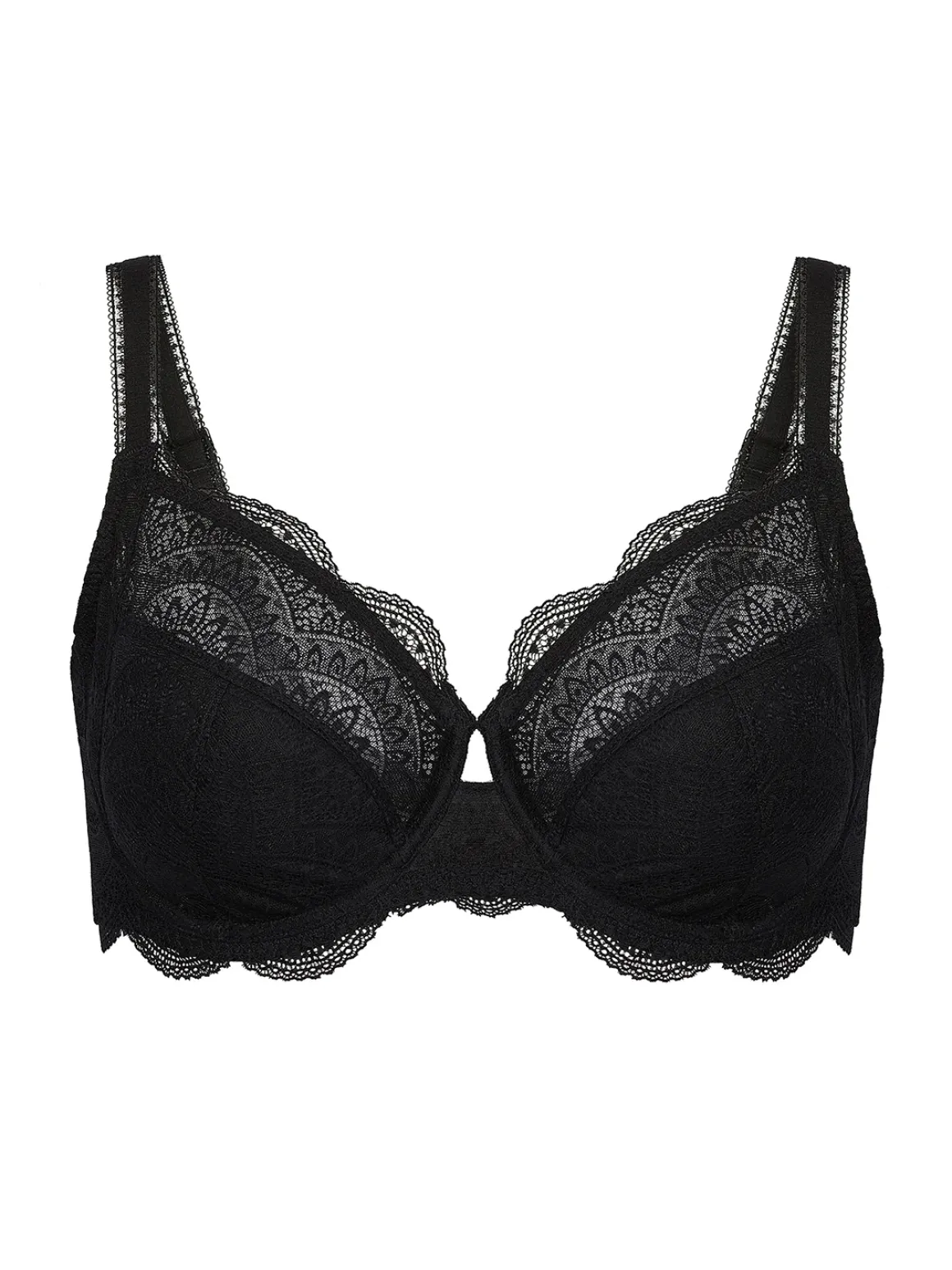 Soutien-gorge avec armatures emboitant - Noir