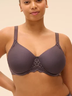 Soutien-gorge avec armatures moulé rigide - Gris Graphite