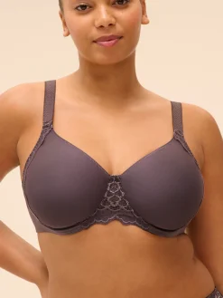 Soutien-gorge avec armatures moulé rigide - Gris Graphite