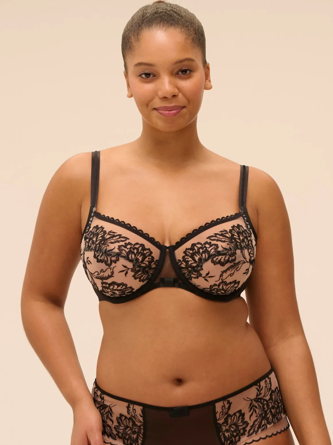 Soutien-gorge avec armatures décolleté carré - Light Tatoo