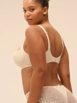 Soutien-gorge avec armatures emboitant - Beige Topaze