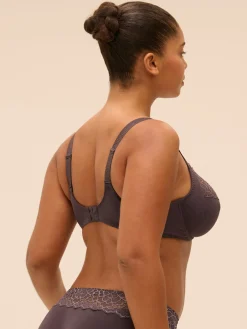Soutien-gorge avec armatures emboitant - Gris Graphite