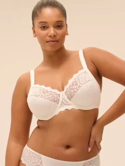 Soutien-gorge avec armatures emboîtant - Naturel