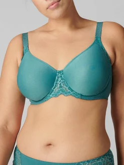 Soutien-gorge avec armatures moulé rigide - Vert Boréal
