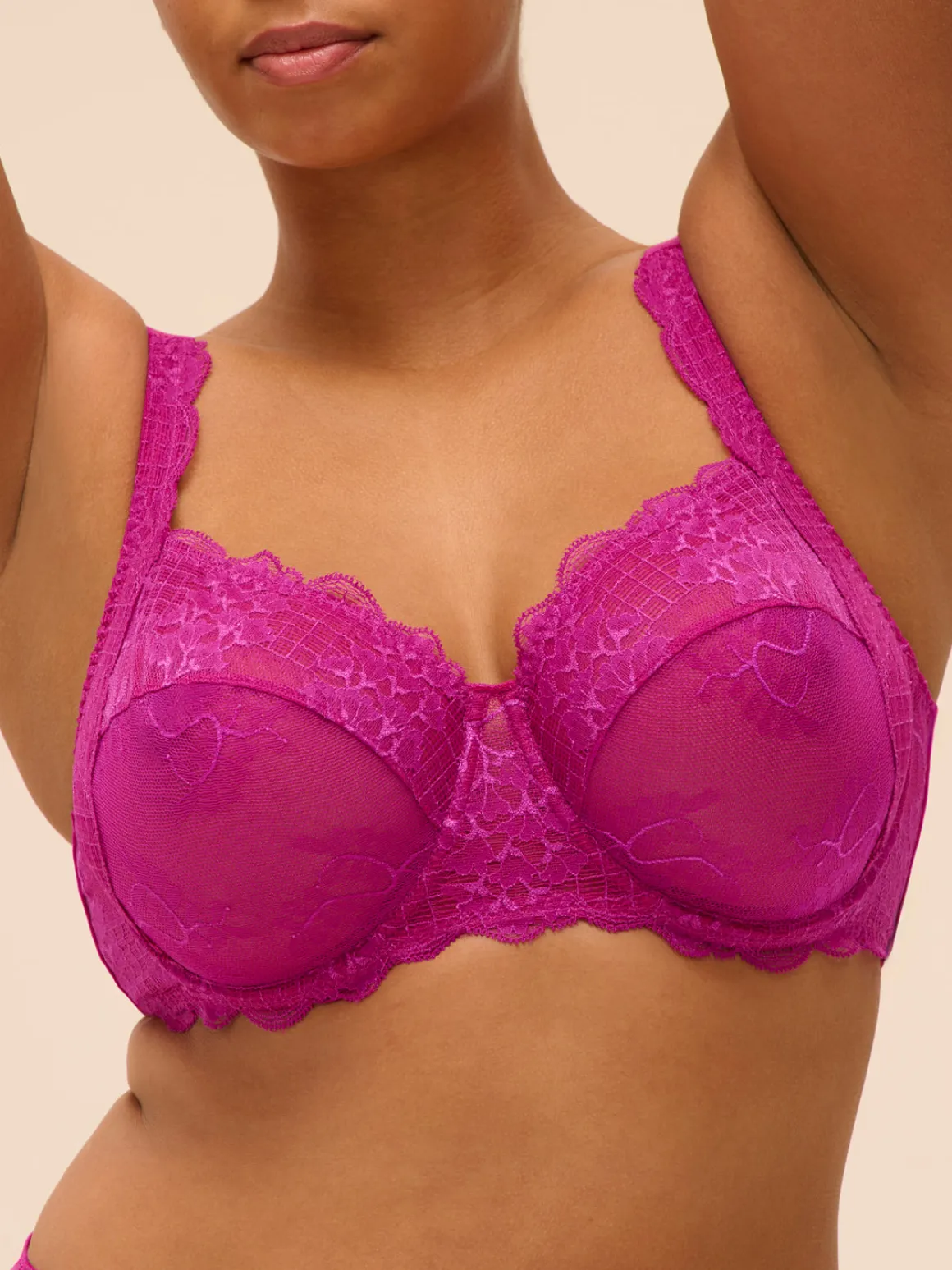 Soutien-gorge avec armatures décolleté carré - Azalée
