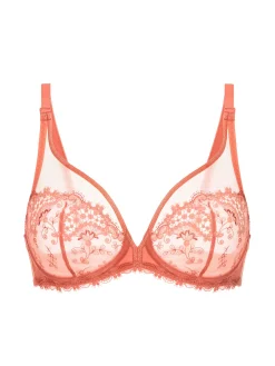Soutien-gorge avec armatures décolleté plongeant - Rose Ginger