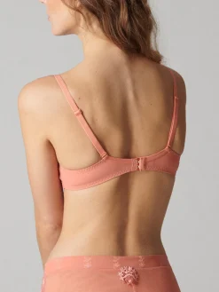 Soutien-gorge avec armatures décolleté plongeant - Rose Ginger